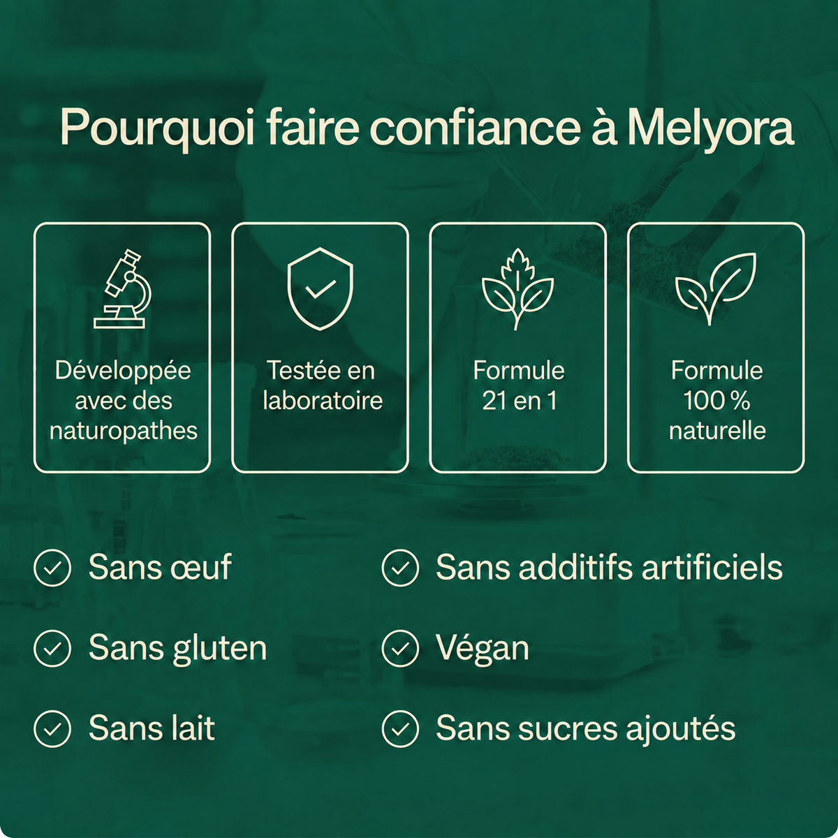 Melyora – Complexe végétal 21-en-1